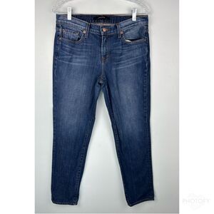 J Brand Aidan Slouchy Boyfriend Jeans Ringer Dark Wash Size 27